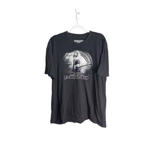 Carrie Underwood Unisex XXL The Storyteller Tour 2016 Black Tee Concert Shirt - Picture 3 of 6